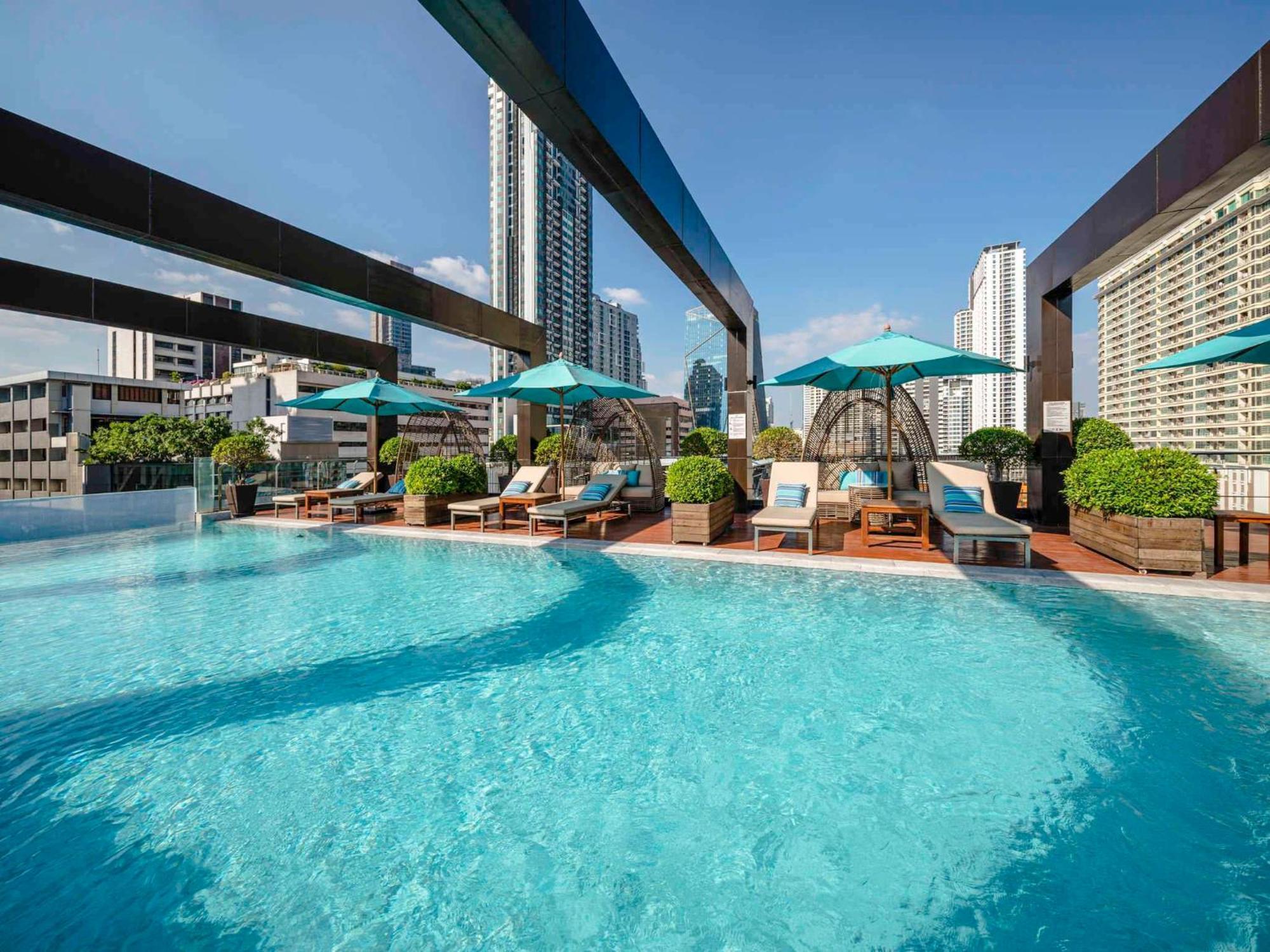 Vie Hotel Bangkok - Mgallery Collection Exterior foto Rooftop pool