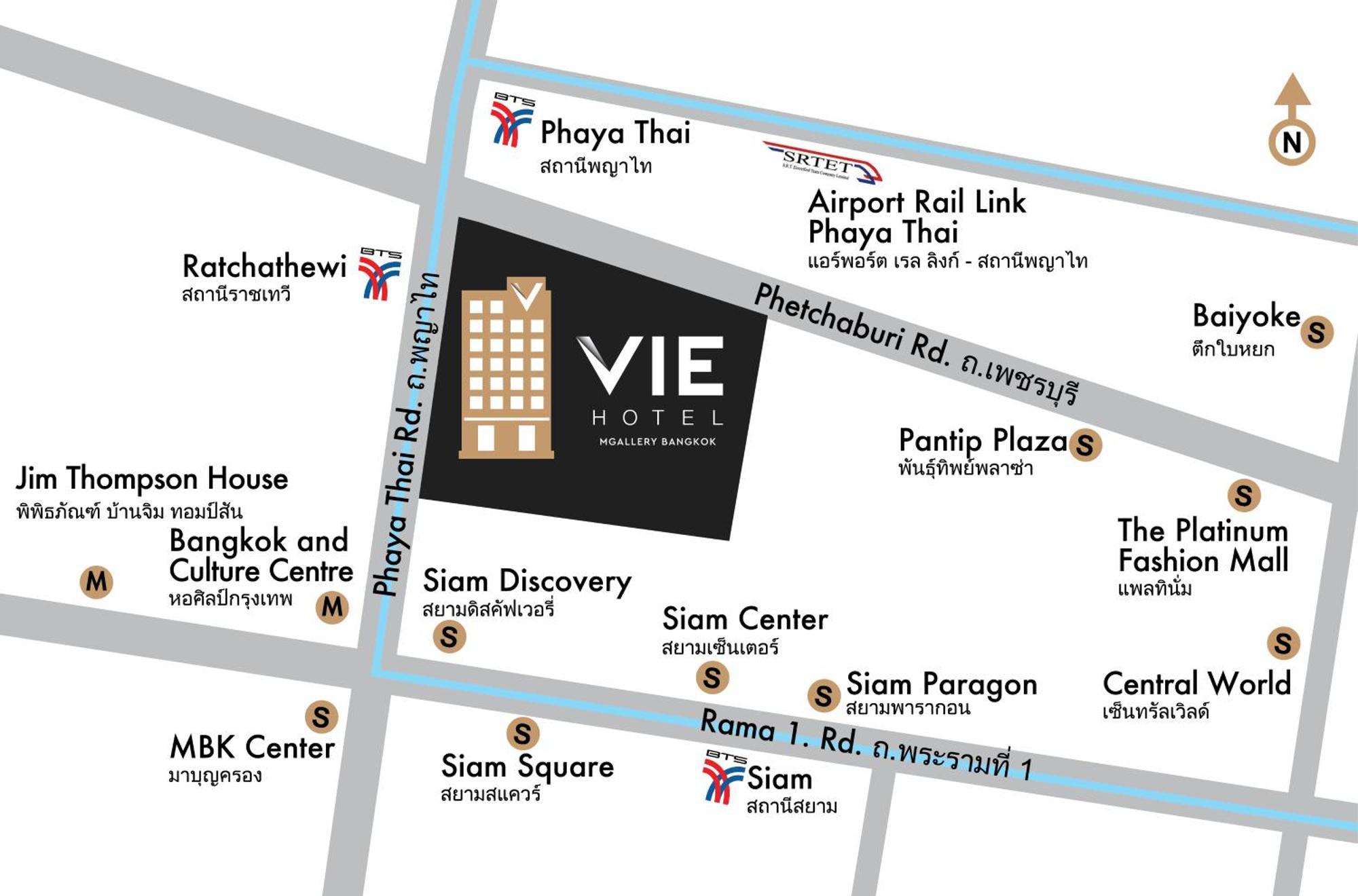 Vie Hotel Bangkok - Mgallery Collection Exterior foto Location of VIE Hotel
